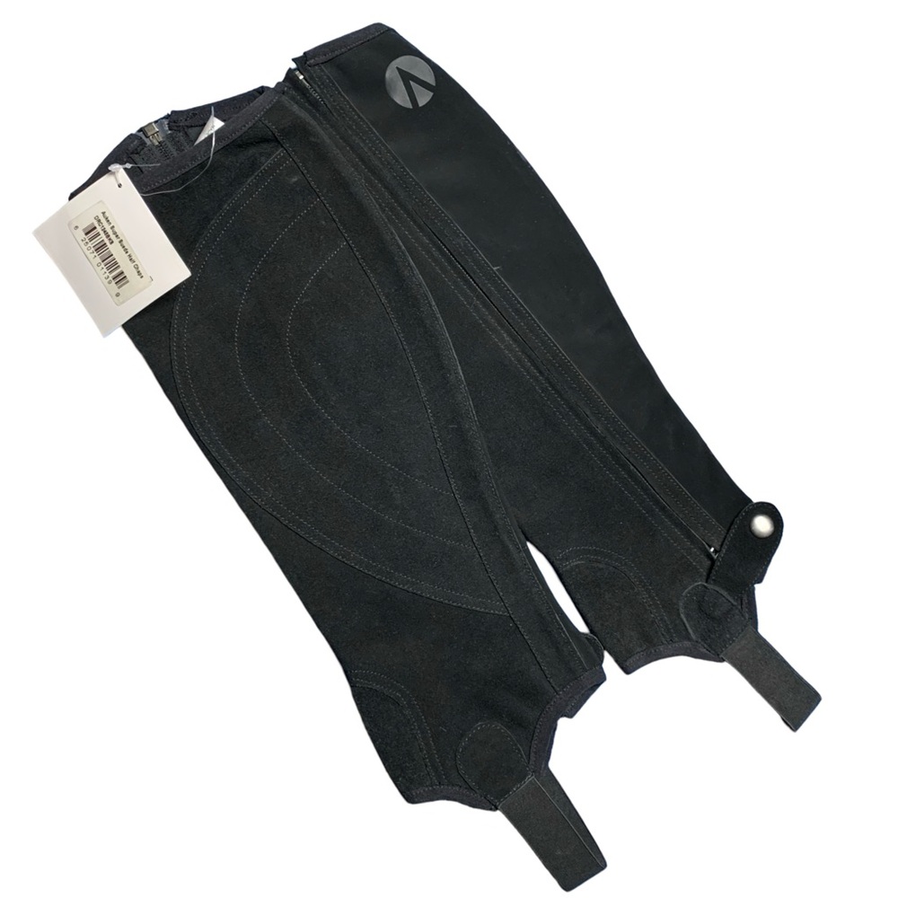 AUKEN Super Suede Half Chaps 16.5” & 12” calf (6” lay flat, unstretched)